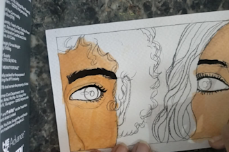 draw aesthetic pencil sketches and portraits