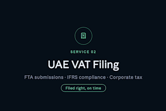 handle your bookkeeping vat ct and financial reporting uae and difc expert