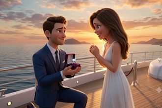 create pixar 3d ai animation 3d ai proposal video storytelling ai animation