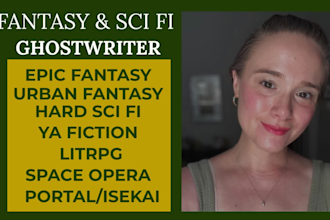 write, edit, rewrite fantasy, sci fi, litrpg, isekai, progression, ya story book