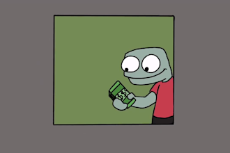 do a cartoony looking animation