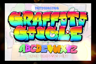 design a unique custom font, logo font and professional typeface