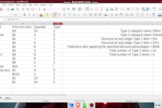 make an automatic calculator for your excel spreadsheet