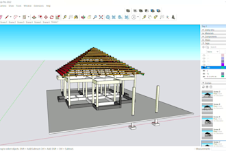 create a 3d exterior rendering of your house