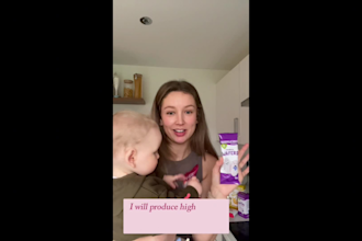 create authentic mum and baby ugc