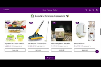 design a modern shopify store that sells