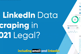 do linkedin data entry,lead generation and internet research