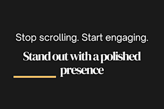 design branded social media posts for your business