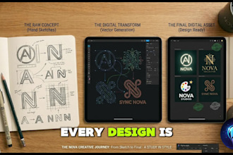 professionally edit, enhance and refine your logo