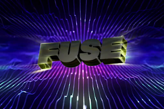 create unique logo animation, vj loop, dj visuals, and music visualizer