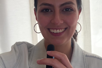 create a ugc selfie style video ad in english or spanish