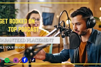 do organic podcast guest booking and PR to scale your authority