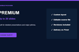 design a professional powerpoint presentation and canva slides