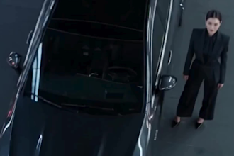 create a luxury cinematic ai car advertisement