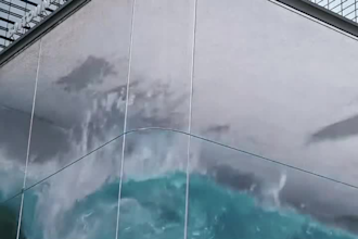 create immersive anamorphic 3d led billboard animation and visual effects