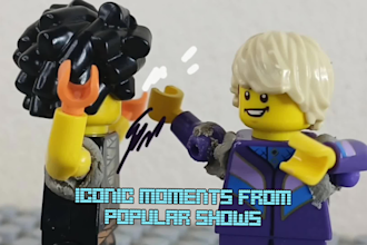 create professional lego stop motion animations