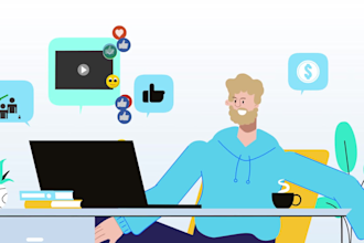 create a 2d animated explainer video for your startup