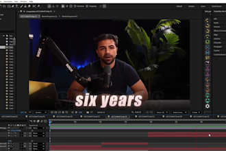 edit aftereffects animation video editing