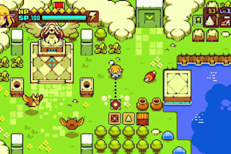 pixel tileset tilemap game environment, pixel rpg game, topdown, pixel animation