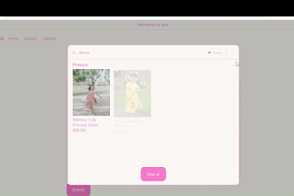 design a modern shopify store for kids clothing