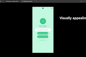 create web pages and app designs