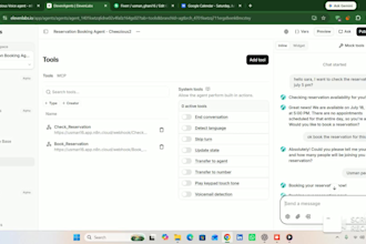 build an ai voice receptionist for restaurant orders and reservations