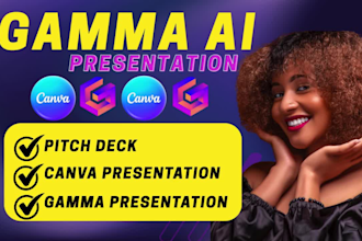 gamma ai presentation gamma ai expert pitch deck canva slides