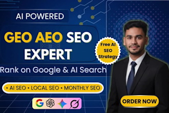 do advanced on page SEO, GEO and aeo for google and ai search visibility