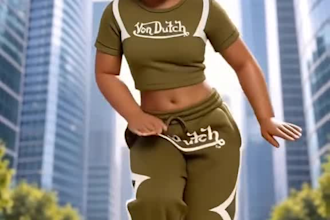 do tiktok ai dance video, ai baby dance for your music to go viral