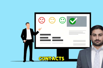 manage your CRM, linkedin lead generation, and  data cleanup