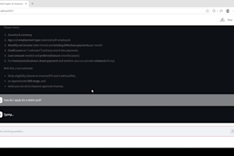 build a custom ai chatbot using langchain, rag, and python