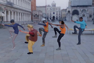 create 3d animated dance video for you