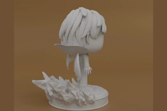 design custom 3d funko pop 3mf action figure chibi style figure for 3d printing