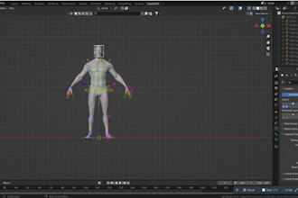create 3d rigging 3d animation 3d character rigging, ue rig, maya mocap, mmd vrm