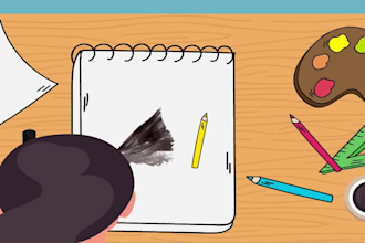 do 2d cartoon, animals and character animations