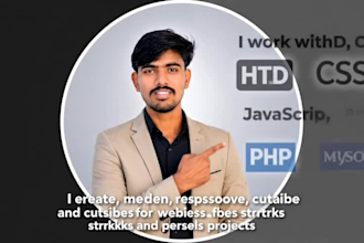 do website development, and custom website development