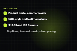create facebook and instagram video ads for your business