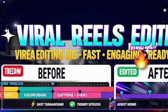 edit viral reels and shorts with captions