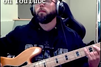 record pro bass guitar for your song gospel ccm southern gospel etc