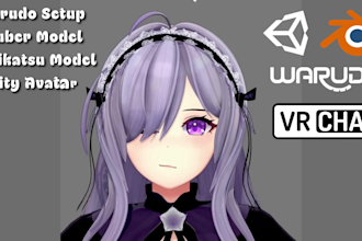 rig, create, convert, or optimize custom avatars for warudo, vrchat, mmd, vrm