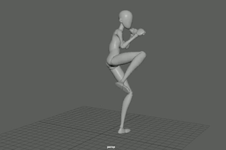 design and animate custom game ready 3d characters and character animation