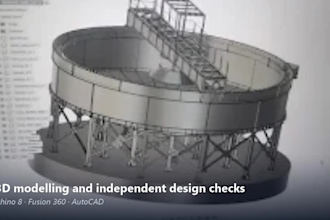 do fea stress and deflection analysis of your cad or step model with report