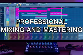 mix and master your electronic, house track professionally