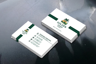 do luxury professional custom business card design