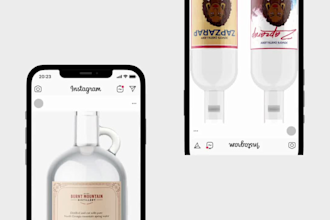 do a professional wine label design