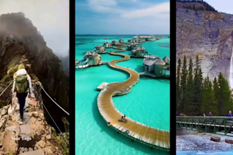 create luxury travel videos for youtube channel