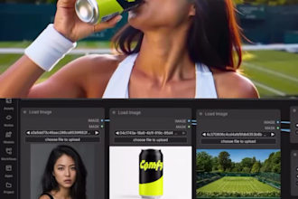 create custom comfyui workflows and train high quality loras