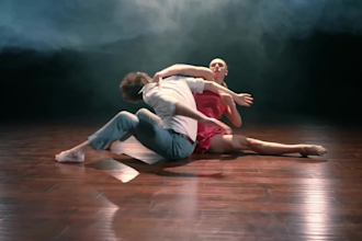 do a beautiful couple romantic dance choreography to your music