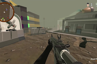 create a fps shooting game in unity 3d