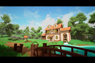 create stylized 3d game environments in unreal engine 5 and unity